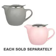 Avanti Quality Stainless Steel Infuser Cafe Style Camelia Teapots 500mL Capacity
