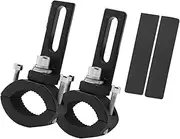 Motorcycle Fog Light Mount Brackets, Motorbike Auxliary Lights Tube Clamp Turn Signal Mounting Clamp Fog Light Holder Adjustable 3.8-5.4 cm Fits Tube 1.8" 2" 2PCS (L)