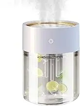 Mist Humidifier for Home - 2L Bedroom Humidifier with LED Light,Portable Humidity Control Large Capacity USB Odor Freshener for Yoga Room