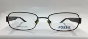 Fossil Colton Tortoise Black 0003 Metal Eyeglasses Frame 54-18-140 New RX