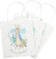 Smiffys 51605 Officially Licensed Peter Rabbit Classic Tableware Party Bags x6, Unisex Adult, Multi-Colour, One Size