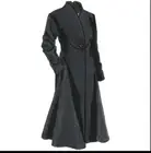 J. Peterman Company Elegant Black Cashmere & Wool Swing Coat Size 4 NWT $498.00