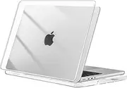 MOSISO Compatible with MacBook Pro 14 inch Case 2025-2021 M4 M3 M1 M2 A3112 A3185 A3401 A2992 A2918 A2779 A2442 Pro Max Chip with Touch ID, Protective Plastic Hard Shell Case Cover, Crystal Clear