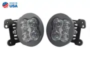 White SS3 LED Fog Light Kit for Jeep Gladiator JT Overland/Rubicon (for: Jeep)