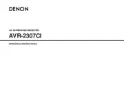 Denon AVR-2307CI AV Receiver Owners Manual