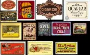 ho scale decals/cigar store