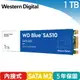 【現折$50 最高回饋3000點】 WD 威騰 藍標 SA510 1TB M.2 2280 SATA SSD固態硬碟