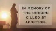 Memory of the children Pro-Life Vinyl Sign
