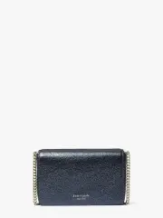 spencer metallic chain wallet