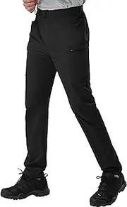 [Pioneer Camp] Men's Hiking Cargo Pants Lightweight Quick Dry Outdoor Water Resistant Work Tactical Pant for Men Travel Fishing