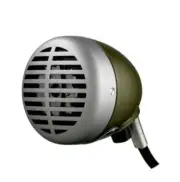 Shure 520DX Green Bullet Microphone for Harmonica
