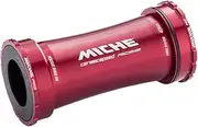 Miche MICHEMICHE Integrale RD Ceramic Speed Bottom Bracket, Red, 86.5x41 (BB86) Integrale RD Ceramic Speed Bottom Bracket, Red, 86.5x41 (BB86)