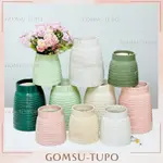 裝飾粉彩花瓶,TUPO 蝙蝠 TRANG 陶瓷花瓶,GOMSUTUPO。