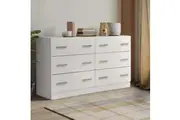 Artiss 6 Chest of Drawers - VEDA White