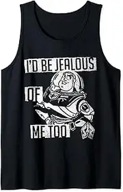 [Disney] Pixar Toy Story Buzz Lightyear I'd Be Jealous Too Tank Top