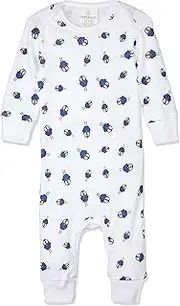 Earlybirds Bigger Birds Jumpsuit for 6 Months Baby, Blue