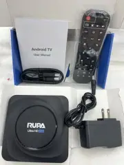 8K Android TV Box 11.0, RUPA Smart TV Box 4GB RAM 32G New