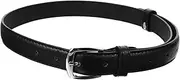 [OATIPHO] Belt Belt Belts Men Belt No Belt Belt Waist Belt Jeans Belt Webbing Jumper Belt Tool Belt Chain Buckle Shoe Laces Belt for Boys Pu Leather Black