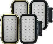 M MAXIMUMCATCH Maxcatch OR Fly Box Waterproof Portable Design Fly Fishing Box Flies Case(Easy Grip, Slit Foam)