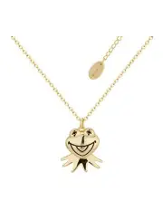 [Couture Kingdom] Disney The Muppets Kermit the Frog Fashion Necklace in Gold