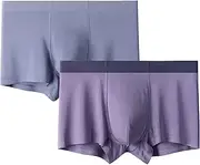 [Maiyifu-GJ] 2 Pack Men's Boxer Briefs Underwear Soft Breathable Stretch Underpants for Men Comfortable Moisture-Wicking Trunks, Color16, 3X-Large, Color16, 3X-Large