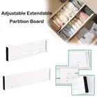 Adjustable Drawer Telescopic Partition Board Plastic Storage Drawer Divider
