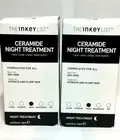 The Inkey List Ceramide Night Treatment 1oz 30ml Dry Skin New- lot of 2