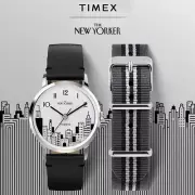 Timex x The New Yorker Marlin Hand-Wound 34mm Limited Edition Watch TWG066100