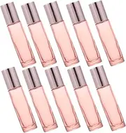 ARTSEWPLY Essential Oil Roller Bottles 10ml Set of 10 Airtight Mini Bottles Detachable Balls Travel Friendly