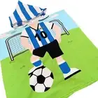 Kids Hooded Beach Towel Poncho Bath Swim Pool Changing Robe for Children