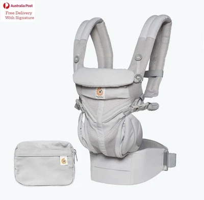 Ergobaby Omni 360 Cool Mesh Baby Carrier/ Perl Grey Color