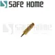 SAFEHOME 3.5mm公 轉 6.3mm母 三環音源轉接頭，雙頭鍍金高品質，適用麥克風/電腦 CA2401