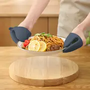 Air Fryer Silicone Liner with Tongs Spatula Brush Gloves Set