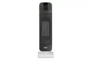 Delonghi 2000W Fan Heater with Remote Controller - White / Dark Grey Ceramic