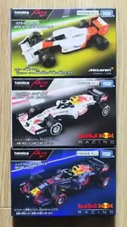 Set Of 3 Tomica Premium Racing Red Bull Mclaren