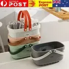 Portable Bath Basket Plastic Shower Caddy Tote Case Toiletry Bath Organizer AU