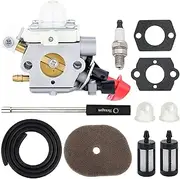 KELKONG Carburetor for Stihl FS56RC FS70R FS56 FS70 FS40 FS70RC FS56C FC70 HT56C FC56 FS50 KM56 KM56RC HL56K HT56 FS56R FS70C KN56 KM56C Trimmer Brushcutter - Replace Part C1M-S267A