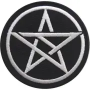 Anthrax Pentathrax Circular Patch Iron Sew On Official Thrash Metal Band Merch