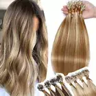 CLEARANCE Micro Loop Ring Human Hair Extensions Micro Link Nano Bead Tip 0.5/1g