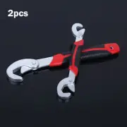 2pcs Quick Snap & Grip Adjustable Wrench Spanner Tools 9mm-32mm Self-adjusting (for: MG)