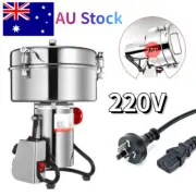 220V Electric Coffee Beans Mill Powder Grinder 4500G Grain Nuts Grinding Machine