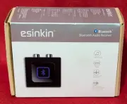 Esinkin Bluetooth Audio Adapter Receiver For Music Streaming Stereo Speaker