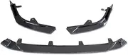 Car Front Bumper Spoiler for Lexus for ES 2018 2019 2020 Decoration Modified Trim Styling Body Kit Facelift Front Bumper Lip Chin Guard Accessories(Glossy Black)