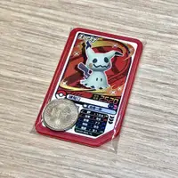 在飛比找蝦皮購物優惠-正版台版 謎擬Q lucky卡 3星卡 寶可夢加傲樂 Rus