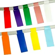 270 PCS Labels for Cable Management,9 Vibrant Colors Waterproof Cord Tags for Electronics, Self-Adhesive，Self-Adhesive Cable Labels Tags for Laser Printer and Handwriting