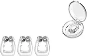 XTYAU Anti Snore Devices,Magnetic Anti Snore Clip,Reusable Silicone Anti Snoring Nose Clip, Nasal Snore Clip,Professional Effective Snoring Solution,Stop Snoring Nose Device,Relieve Snore 3PCS (White)