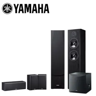 【YAMAHA 山葉】5.1聲道家庭劇院喇叭組合(NS-F51+NS-P51+NS-SW050)