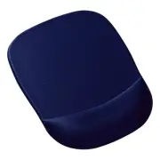 Sanwa Supply Low-resilience mouse pad with wrist rest, blue, MPD-MU1NBLNEW