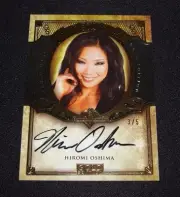 2015 Benchwarmer HIROMI OSHIMA Gold Standard Preview Auto/5 PLAYBOY Playmate