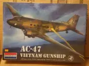 Monogram 1/48 Scale AC-47 Vietnam Gunship Kit 85-5615 FACTORY SEALED